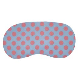 Jenna Polka PinkBlue Face Sleeping Eye Mask-image-66