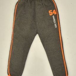 Kiwi Stay Strong Placement Embroidered Side Taped Lounge Pants  - Taupe Grey-image-87