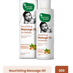 Mother Sparsh Baby Nourishing Baby Massage Oil - 200 ml-image-6