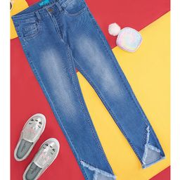 YU by Pantaloons Mild Washed Jeans - Light Blue-image-50
