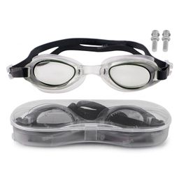 Fiddlerz Anti Fog Swimming Goggles with UV Protection & Adjustable Strap Black color Age 3 and Above-18