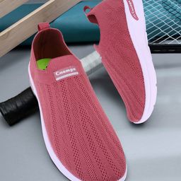 CHamps SHOES Knitted Casual Shoes - Onion-image-87