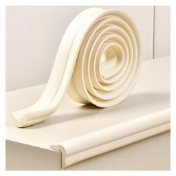 Baybee Baby Proofing Edge & Corner Safety Guards for Kids | Child Safety Protector for Furniture Cushion | Extra Long 6.5Ft Edge | Safe Edge & Corner Cushion (Cream)-image-80