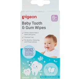 Pigeon Baby Tooth and Gum Wipes Pack of 20 - Natural Flavour-image-61