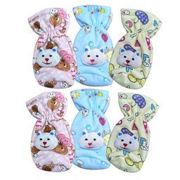Chinmay Kids Soft Baby Feeding Bottle Cover | Pouch Closure 240ml | Nursery Print (Pack of 6)-26