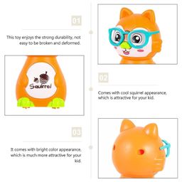 ADKD Press to Go Inertial Cute Squirrel Toy for Kids Pack of 1- Color May Vary image 3