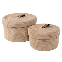Bajo's  SET OF 2 Organiser Box brown image 3