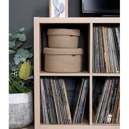 Bajo's  SET OF 2 Organiser Box brown image 4