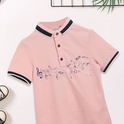 FOREVER FRIDAY Boys Printed Henley Neck T-shirt-image-34