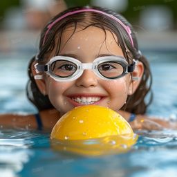 Fiddlerz Anti Fog Swimming Goggles with UV Protection & Adjustable Strap Black color Age 3 and Above image 5