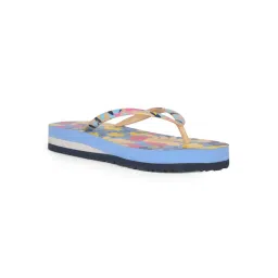 Bata Women Casual Blue Slip-On Flipflops-picture-21