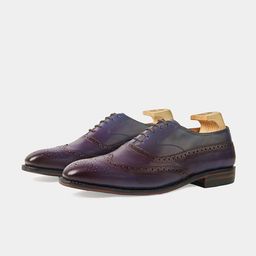 Whitemuds Men Leather Lace Up Formal Brogues-picture-10