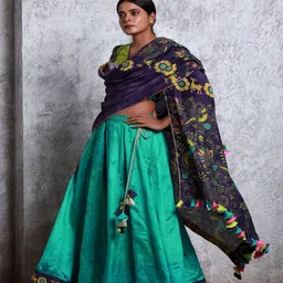 UDD Printed Linen Dupatta-25
