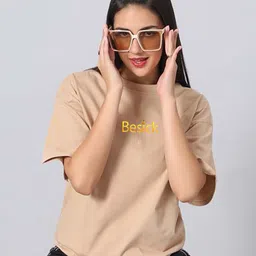 Besick Women Printed Cotton T-shirt-picture-21