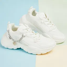 Ginger by Lifestyle Women PU Sneakers-22