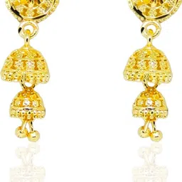 arch fashion Gold-Plated Brass Earrings-picture-7
