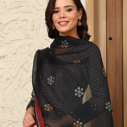W Printed Dupatta-21
