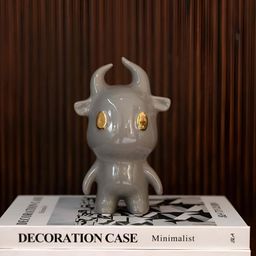 curiocasa Grey Curio Showpiece-image-59