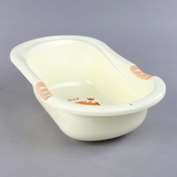 Babyhug Bath Tub Puppy & Dino Print - Cream-image-17