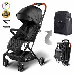 Travel Lite Stroller SLD by Teknum - Black-22