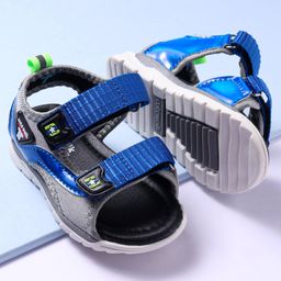 Cute Walk by Babyhug Sandals - Blue-image-34