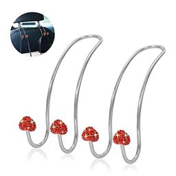 Syga Studded Car Back Hook Pack of 2 - Red-image-98