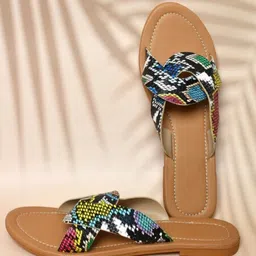 stylzrepublic Women T-Strap Flats with Bows-image-32