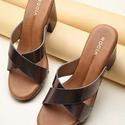 Rocia Women Open Toe Block Heel Sandals-23
