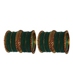 Fashionzara Set Of 2 Stone Studded Bangles-image-96