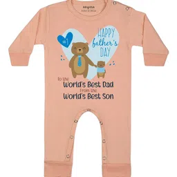Arvesa Happy Father Days Printed Bodysuit-43
