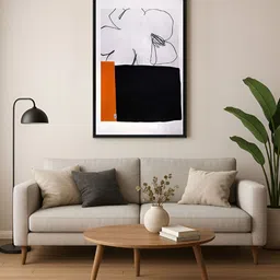 999Store Black & White 1 Piece Canvas Other Wall Paintings-image-82