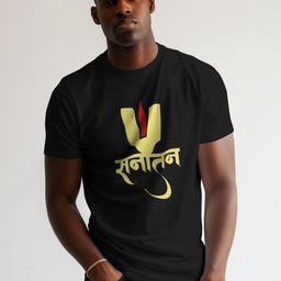 OUTLAWS Men Graphic Printed Round Neck Cotton T-shirt-image-57