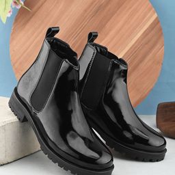 The Roadster Lifestyle Co Women Block Heeled Boots-image-49