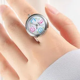 DIVASTRI Women Printed Finger Watch FF-FW-9150-Multi-White-picture-22
