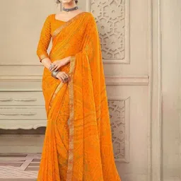 THE FASHION ATTIRE Bandhani Printed Saree-picture-15