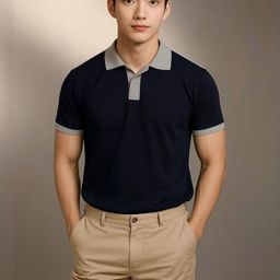Moda Rapido Men Colourblocked Polo Collar T-shirt-picture-44