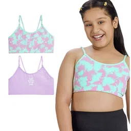 You Got Plan Pack Of 2 Abstract Printed Training Bras-1