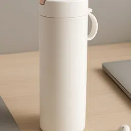 Myntra Elegant Homes White Magnetic Tea Capsule Infuser With Insulated Tumbler - 420 ml-picture-1