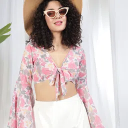 BAESD Print Georgette Top-picture-18
