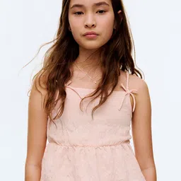 H&M Bow-Detail Peplum Top-3