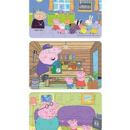 Peppa Pig 3 In 1  Jigsaw Puzzle - 26 Pieces image 3