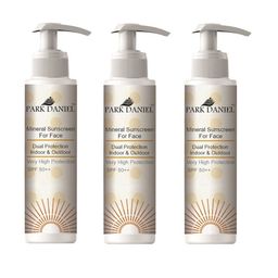 Park Daniel Set Of 3 Mineral Sunscreen Moisturize With SPF 50++ -100ml Each-36