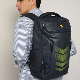 HRX by Hrithik Roshan Unisex Geometric Backpack-86