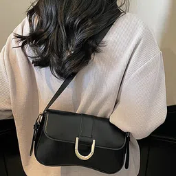 LULU & SKY PU Structured Handheld Bag-image-99