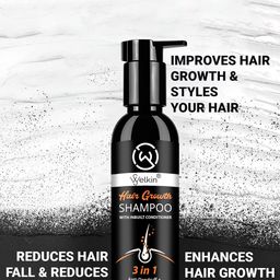 WELKIN Set Of 2 Hair Growth Shampoo - 200 ml Each image 3