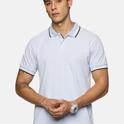 THIRD QUADRANT Men Polo Collar Pockets T-shirt-image-36