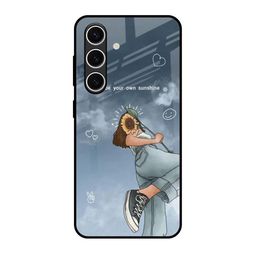 QRIOH Sunflower Spirit Samsung Galaxy S24 FE 5G Silicone Back Case Mobile Accessories-image-88
