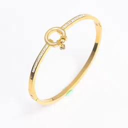 ARTKLIM Women Gold-Plated Bangle-Style Bracelet image 3