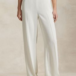 Polo Ralph Lauren Women Satin High-Rise Wide-Leg Trousers-image-98