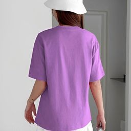 CORSICA Women Typography Printed Round Neck T-shirt-image-83